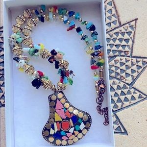 mosaic necklace🌈